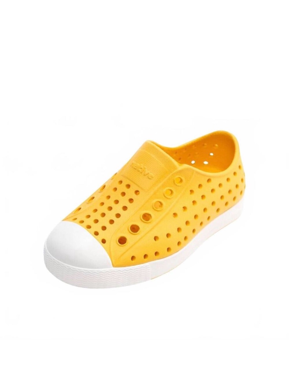 Native Jefferson Slip-On Kids Shoes in Yellow | SZ 5
